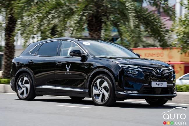 2023  Vinfast VF 8 in black